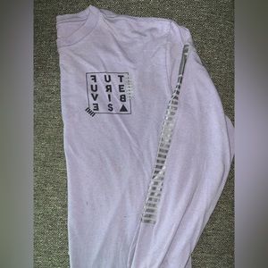 FUTURE VIBES minimalistic long sleeve top